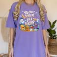 You Can't Scare Me I'm A Teacher Cool Math Teacher Halloween Women's Comfort Colors T-Shirt Violet You Can't Scare Me I'm A Teacher Cool Math Teacher Halloween Women's Comfort Colors T-Shirt Violet