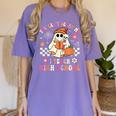 You Can't Scare Me I Teach High School Teacher Halloween Women's Comfort Colors T-Shirt Violet You Can't Scare Me I Teach High School Teacher Halloween Women's Comfort Colors T-Shirt Violet