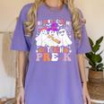 You Can't Scare Me I Teach Pre-k Halloween Teacher Women's Comfort Colors T-Shirt Violet You Can't Scare Me I Teach Pre-k Halloween Teacher Women's Comfort Colors T-Shirt Violet