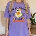 You Can't Scare Me I Teach Preschool Teacher Halloween Ghost Men Women Women's Comfort Colors T-Shirt Violet You Can't Scare Me I Teach Preschool Teacher Halloween Ghost Men Women Women's Comfort Colors T-Shirt Violet