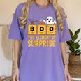Chemistry Boo The Element Of Surprise Science Teacher Women's Comfort Colors T-Shirt Violet Chemistry Boo The Element Of Surprise Science Teacher Women's Comfort Colors T-Shirt Violet