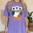 Chemistry Boo Ghost Element Of Surprise Science Teacher Tee Women's Comfort Colors T-Shirt Violet Chemistry Boo Ghost Element Of Surprise Science Teacher Tee Women's Comfort Colors T-Shirt Violet