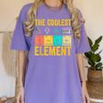 Chemistry Teacher Element Science Student Chemist Women's Comfort Colors T-Shirt Violet Chemistry Teacher Element Science Student Chemist Women's Comfort Colors T-Shirt Violet