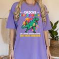 Childcare Providersaurus Daycare Teachers Women's Comfort Colors T-Shirt Violet Childcare Providersaurus Daycare Teachers Women's Comfort Colors T-Shirt Violet