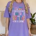 Childcare Teacher Negotiate With Toddlers Daycare Provider Women's Comfort Colors T-Shirt Violet Childcare Teacher Negotiate With Toddlers Daycare Provider Women's Comfort Colors T-Shirt Violet
