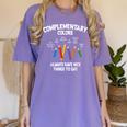 Complementary Colors Art Teacher Pun Shirt Women's Comfort Colors T-Shirt Violet Complementary Colors Art Teacher Pun Shirt Women's Comfort Colors T-Shirt Violet