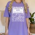 Composition Book Notebook Teachers Matching Group Halloween Women's Comfort Colors T-Shirt Violet Composition Book Notebook Teachers Matching Group Halloween Women's Comfort Colors T-Shirt Violet