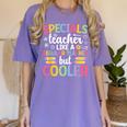 Cool Specials Teacher Specials Team Specials Squad Women's Comfort Colors T-Shirt Violet Cool Specials Teacher Specials Team Specials Squad Women's Comfort Colors T-Shirt Violet