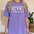CTE Career And Technical Education -Adults CTE Teacher Health Theme Small Short Sleeve Women's Comfort Colors T-Shirt Violet CTE Career And Technical Education -Adults CTE Teacher Health Theme Small Short Sleeve Women's Comfort Colors T-Shirt Violet