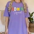 Cute Admin Squad Crew Team Back To School Teacher For Men Women Women's Comfort Colors T-Shirt Violet