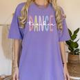 Dance Teacher Appreciation Dance Instructor Dancing Teacher Women's Comfort Colors T-Shirt Violet