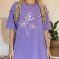 Dandelion Art Shirt For Artist Or Art Teacher Creative Art Women's Comfort Colors T-Shirt Violet Dandelion Art Shirt For Artist Or Art Teacher Creative Art Women's Comfort Colors T-Shirt Violet
