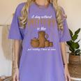 A Day Without Pottery Teacher Clay Kiln Ceramics Artist Men Women Women's Comfort Colors T-Shirt Violet A Day Without Pottery Teacher Clay Kiln Ceramics Artist Men Women Women's Comfort Colors T-Shirt Violet