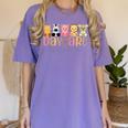Daycare Teacher Animals Daycare Provider Back To School Women's Comfort Colors T-Shirt Violet Daycare Teacher Animals Daycare Provider Back To School Women's Comfort Colors T-Shirt Violet