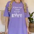 It Doesn't Get Scarier Halloween Music Teacher Costume For Men Women Women's Comfort Colors T-Shirt Violet