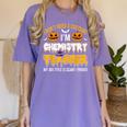 I Don't Need A Costume I'm Chemistry Teacher Cool Halloween Women's Comfort Colors T-Shirt Violet