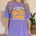 I Don't Need A Costume I'm A Math Teacher Halloween Women's Comfort Colors T-Shirt Violet I Don't Need A Costume I'm A Math Teacher Halloween Women's Comfort Colors T-Shirt Violet