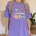 Dyslexia Teacher Awareness Dyslexic Dyslexics Dyslexia Women's Comfort Colors T-Shirt Violet