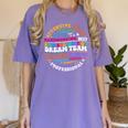 Educators Special Ed Teacher Special Education Dream Team Women's Comfort Colors T-Shirt Violet