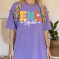 ENL Squad Back To School Teachers Students ENL Crew Men Women Girls Kids Women's Comfort Colors T-Shirt Violet ENL Squad Back To School Teachers Students ENL Crew Men Women Girls Kids Women's Comfort Colors T-Shirt Violet