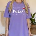 FA LA8 Christmas Santa Fa La Math Teacher Mathematic Women's Comfort Colors T-Shirt Violet FA LA8 Christmas Santa Fa La Math Teacher Mathematic Women's Comfort Colors T-Shirt Violet