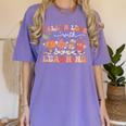 Fall In Love With Learning Autumn Teacher Thanksgiving Women's Comfort Colors T-Shirt Violet Fall In Love With Learning Autumn Teacher Thanksgiving Women's Comfort Colors T-Shirt Violet