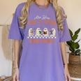 Are You Fall-O-Ween Directions Halloween TeacherGhost Book Women's Comfort Colors T-Shirt Violet Are You Fall-O-Ween Directions Halloween TeacherGhost Book Women's Comfort Colors T-Shirt Violet