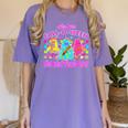 Are You Fall-O-Ween Directions Teacher Ghost Halloween Women's Comfort Colors T-Shirt Violet