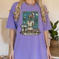 FCS Teacher Skeleton Halloween Family And Consumer Science Women's Comfort Colors T-Shirt Violet FCS Teacher Skeleton Halloween Family And Consumer Science Women's Comfort Colors T-Shirt Violet