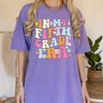 In My Fifth Grade Era 5th Grade Era Teacher Back To School Women's Comfort Colors T-Shirt Violet