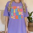 In My Fifth Grade Era 5th Grade Teacher Back To School Women's Comfort Colors T-Shirt Violet In My Fifth Grade Era 5th Grade Teacher Back To School Women's Comfort Colors T-Shirt Violet