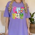 Fri-Yay Happy Friday Weekend Teacher Back To School Women's Comfort Colors T-Shirt Violet