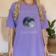 Full Moon Teacher Humor For Men Women Girls Kids Women's Comfort Colors T-Shirt Violet