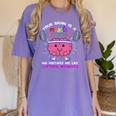 Growth Mindset Teacher Shirt Inspirational Shirts Women's Comfort Colors T-Shirt Violet