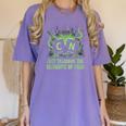 Halloween 67 Meme Science Chemistry Teacher Periodic Table Women's Comfort Colors T-Shirt Violet