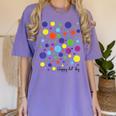Happy Dot Day 2025 Polka Dot Boys Girls Kids Teacher Dot Day Women's Comfort Colors T-Shirt Violet Happy Dot Day 2025 Polka Dot Boys Girls Kids Teacher Dot Day Women's Comfort Colors T-Shirt Violet