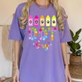 Happy Dot Day 2025 Teacher Kids Girls Colorful Polka Dot Day Women's Comfort Colors T-Shirt Violet Happy Dot Day 2025 Teacher Kids Girls Colorful Polka Dot Day Women's Comfort Colors T-Shirt Violet