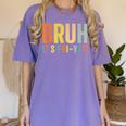 Happy Friyay Teacher Shirt Cute Teacher Fashion Bruh Fri-Yay Women's Comfort Colors T-Shirt Violet Happy Friyay Teacher Shirt Cute Teacher Fashion Bruh Fri-Yay Women's Comfort Colors T-Shirt Violet