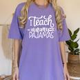 Homeschool Mom Teacher I Teach In My Pajamas For Women Women's Comfort Colors T-Shirt Violet Homeschool Mom Teacher I Teach In My Pajamas For Women Women's Comfort Colors T-Shirt Violet