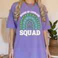 House Of Courage Squad RCA School Teacher Student Tee Women's Comfort Colors T-Shirt Violet