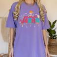 HUGvyn Square Root 4489 Math Teacher 67 Meme Halloween Women's Comfort Colors T-Shirt Violet