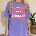 I'm A Teacher And A Marathon Runner Don't Underestimate Me Men Women Women's Comfort Colors T-Shirt Violet I'm A Teacher And A Marathon Runner Don't Underestimate Me Men Women Women's Comfort Colors T-Shirt Violet