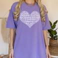 Instructional Assistant Teacher Appreciation T Shirt Women's Comfort Colors T-Shirt Violet Instructional Assistant Teacher Appreciation T Shirt Women's Comfort Colors T-Shirt Violet