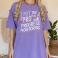 Intervention Teacher Progress Monitoring Intervention Women's Comfort Colors T-Shirt Violet Intervention Teacher Progress Monitoring Intervention Women's Comfort Colors T-Shirt Violet