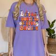 It's A Bootiful Day For Learning Cute Teacher Halloween Women's Comfort Colors T-Shirt Violet It's A Bootiful Day For Learning Cute Teacher Halloween Women's Comfort Colors T-Shirt Violet