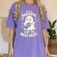 It's A Bootiful Day To Make Music Halloween Music Teacher Women's Comfort Colors T-Shirt Violet It's A Bootiful Day To Make Music Halloween Music Teacher Women's Comfort Colors T-Shirt Violet