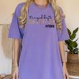 It's a Good Day To Run And Play Leopard PE Teacher Life Women's Comfort Colors T-Shirt Violet It's a Good Day To Run And Play Leopard PE Teacher Life Women's Comfort Colors T-Shirt Violet