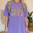 Keep Calm It's My Last Day At Work Groovy Teacher Retro Women's Comfort Colors T-Shirt Violet Keep Calm It's My Last Day At Work Groovy Teacher Retro Women's Comfort Colors T-Shirt Violet
