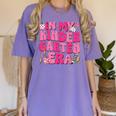 In My Kindergarten Era Girl Back To School Kinder Teacher Women's Comfort Colors T-Shirt Violet In My Kindergarten Era Girl Back To School Kinder Teacher Women's Comfort Colors T-Shirt Violet