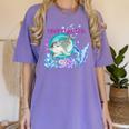 Kindergarten Teacher Dolphin Ocean Life Teaching Team Spirit Women's Comfort Colors T-Shirt Violet Kindergarten Teacher Dolphin Ocean Life Teaching Team Spirit Women's Comfort Colors T-Shirt Violet